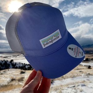 NWT Patagonia Women's Logo Trucker Hat - Purple